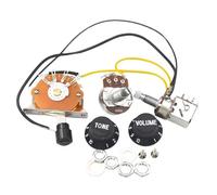 Guitar Harness Guitar Harness Prewired LP Circuit Wiring Connector Potentiometer Replace Volumes Tone Control Wiring Harness