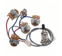 Guitar Harness Guitar Pre-wired Wiring Harness Assembly For EPI SG LP Guitar Electronic Circuit Kit 2V2T 500 K Electronic