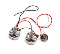 Guitar Harness Lightweight and Practical Pre wired Harness 1V1T 250K Big Potentiometer Bass Guitar Accessories
