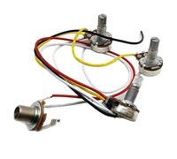 Guitar Harness Prewired Wiring Harness 500K 18mm Potentiometer 2T1V