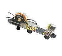 Guitar Harness Push Pull 250K Potentiometer Vintage Pre wired Control Board Harness For TL Guitar Coil Separation Circuit(V and T Push Pull)