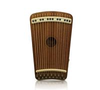 Guitar Harp | Hanago M28 [16 Strings but Playable 28 Notes] Single-Fret Fingerboard with Piano Array, Portable A4 Size, All Solid Wood(Mahogany)