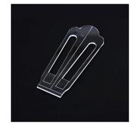 Guitar Headstock Template Transparent Acrylic - Compatible Acoustic, Electric Guitars - For Fender, Gibson, Martin, Ibanez, PRS - Luthier Tool for Chord Knob Hole & Head Shape Layout (Style-SN05)