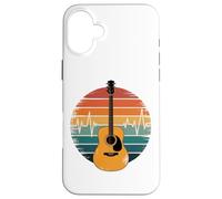 Guitar Heartbeat Melody Acoustic Vibe Case for iPhone 16 Plus