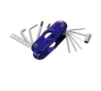 Guitar Hexagonal Adjustment Wrench Set Distance Ruler Neck String Distance Repair And Tuning Tools (Color : Blue)