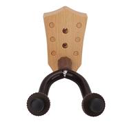 Guitar Holder, Space-saving Wall Mount for Guitar, Beech, Metal, Banjo (Creative folk piano head)
