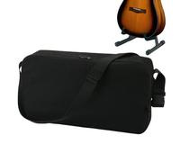 Guitar Holder Storage Bag, High Capacity Carry Box with Adjustable Shoulder Strap, Adjustable Shoulder Strap, Dust Cover & Portable Oxford Fabric Bag with Quick Access Bag for Hiking
