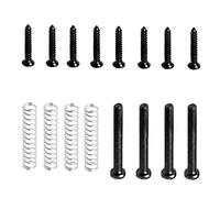 Guitar Humbucker Pickup Rings Mounting Screws Springs Mounting Frame Screw Electric Guitar Parts Screws Springs Kits