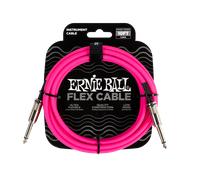 Ernie Ball Flex Instrument Cable Straight/Straight 10ft - Pink