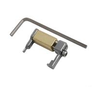 Guitar Intonation Tool for Tremolo Bridges on Instruments Using Standard Tremolo Mounting Patterns and Saddle Adjustment Mechanisms (B)