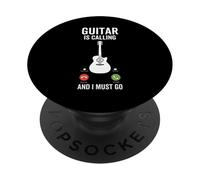 Guitar Is Calling Funny Music Player Band Lover PopSockets Adhesive PopGrip