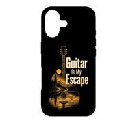 Guitar Is My Escape Nature Mountains Guitarist Gift Case for iPhone 17