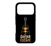 Guitar Is My Escape Nature Mountains Guitarist Gift Case for iPhone 17 Pro