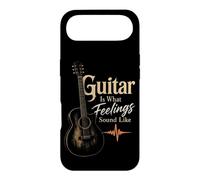 Guitar Is What Feelings Sound Like Vintage Music Gift Case for iPhone Air