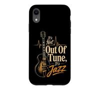 Guitar It's Not Out Of Tune It's Jazz Funny Guitarist Case for iPhone XR