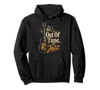 Guitar It's Not Out Of Tune It's Jazz Funny Guitarist Pullover Hoodie