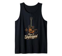 Guitar Keep It Unplugged Acoustic Guitarist Funny Gift Tank Top