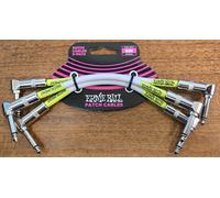 Ernie Ball 6051 Patch Cables (15cm, Pack of 3)