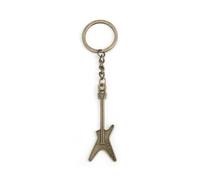 Guitar Keychain for Music Lovers, Music Teacher Gifts for Women, Musical Theatre and Musician Gift, Unique Friendship Birthday Presents, Keyring for Best Friend, Inspirational Gifts