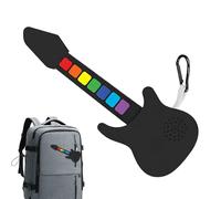 Guitar Keychain, Realistic Rainbow Guitar | Music Themed Keychain Toy, for Backpack Bag Luggage Handbag Travel Party Office School Club Christmas Men