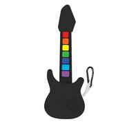 Guitar Keyring, Realistic Silicone Ornaments Musical Accessories for Backpacks and Handbags, Suitcase, Travel, Party, Office, School, Club, Christmas, Men, Women,