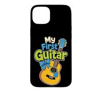 Guitar Kids My First Guitar Cute Beginner Guitarist Gift Case for iPhone 15 Plus