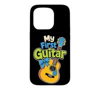 Guitar Kids My First Guitar Cute Beginner Guitarist Gift Case for iPhone 15 Pro