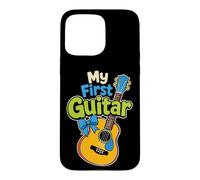 Guitar Kids My First Guitar Cute Beginner Guitarist Gift Case for iPhone 15 Pro Max