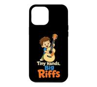 Guitar Kids Tiny Hands Big Riffs Young Guitarist Gift Case for iPhone 12 Pro Max