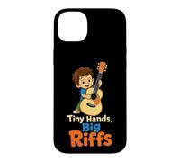 Guitar Kids Tiny Hands Big Riffs Young Guitarist Gift Case for iPhone 14 Plus