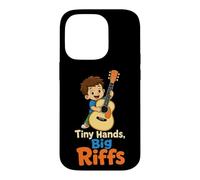 Guitar Kids Tiny Hands Big Riffs Young Guitarist Gift Case for iPhone 14 Pro