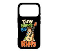 Guitar Kids Tiny Hands Big Riffs Young Guitarist Gift Case for iPhone 17 Pro