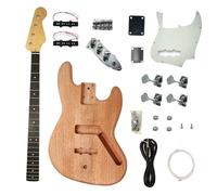 Guitar Kit Body 4 String Electric Guitar 21 Fret Body Modification Kit DIY For JB Bass