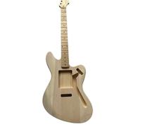 Guitar Kit Body 6 String 21 Fret Electric Guitar Assembly Kit JM Style 24 Inch Wooden Body And Neck