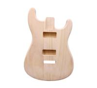 Guitar Kit Body DIY Electric Guitar Paulownia Semi Finished Body Is Not Painted