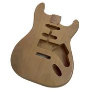Guitar Kit Body Double Alder Transparent Yellow SSH Electric Guitar Body