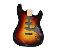 Guitar Kit Body High Gloss Sunset Alder Wood Body With SSS Pickup Hole For ST Electric Guitar