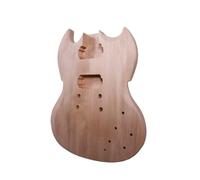 Guitar Kit Body Mahogany Wood Electric Guitar Body Semi Finished Parts Suitable For SG