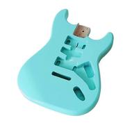 Guitar Kit Body Poplar Body Modification DIY Accessories For ST Electric Guitar(Green)