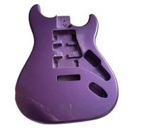 Guitar Kit Body Wooden Electric Guitar Body Gloss Finished Metal Purple Color Barrel Accessories