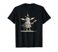 Guitar Knight Costume for Kingdom Rockstar Lovers T-Shirt