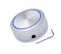 Guitar Knob 6mm Aluminum Alloy Potentiometer Control Knob Volume AudioGuitar Bass Screw Type Knob Guitar Instrument Accessories (Color : 03)