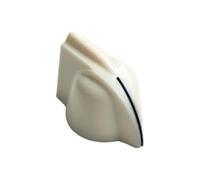 Guitar Knobs 12pcs Bakelite Chicken Head Knob Effector Electric Guitar Potentiometer Cabinet 23X14mm Inner Hole 6.4mm(Creamy-White)