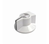 Guitar Knobs 4pcs 29X16MM Guitar Amplifier Volume Adjustment Knob, Reverberator Audio Plastic(WHITE)