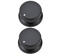 Guitar Knobs,Bass Guitar Volume Knobs,2pcs Knob Guitar Bass Car Amplifier Aluminum