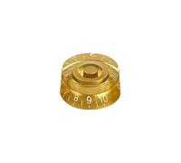 Guitar Knobs Concentric Knobs Bass Effect Button Control Turning Knobs Bass Knobs Guitar Potentiometer Knobs(Gold)