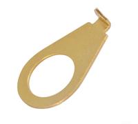 Guitar Knobs with Pointer Plate Indicators, 4 Pcs Set for Gibson LP Models (Gold)