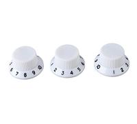 Guitar KnobsElectric Guitar Tone KnobGuitar Control Knobs, 3 PCS Clear Lettering Guitar Potentiometer Knobs Electric Guitar Volume Control Knob Replacement Guitar Potentiometer