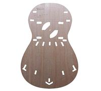 Guitar Layout Template for Classical Guitar Building | Precision routing guide, stable curves, easy tracing, luthier supplies, durable workshop aid