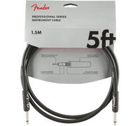 Guitar Lead Fender Professional Series 5ft Black Jack - Jack Instrument Cable